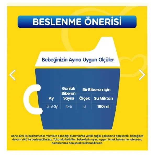 Bebelac 2 Devam Sütü 800 Gr 6-9 Ay