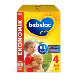 Bebelac 4 Devam Sütü 800 Gr 1 Yaş+