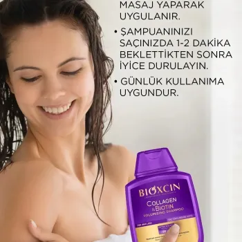 Bioxcin Collagen & Biotin Şampuan 300 Ml 2 Li