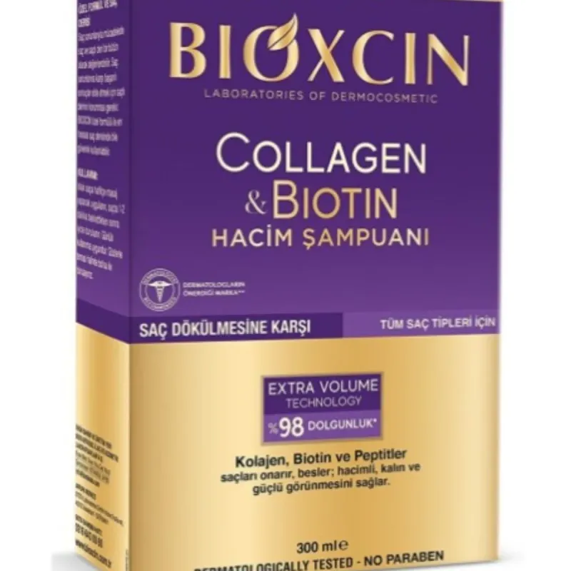 Bioxcin Collagen Biotin Hacim Şampuanı 300 Ml