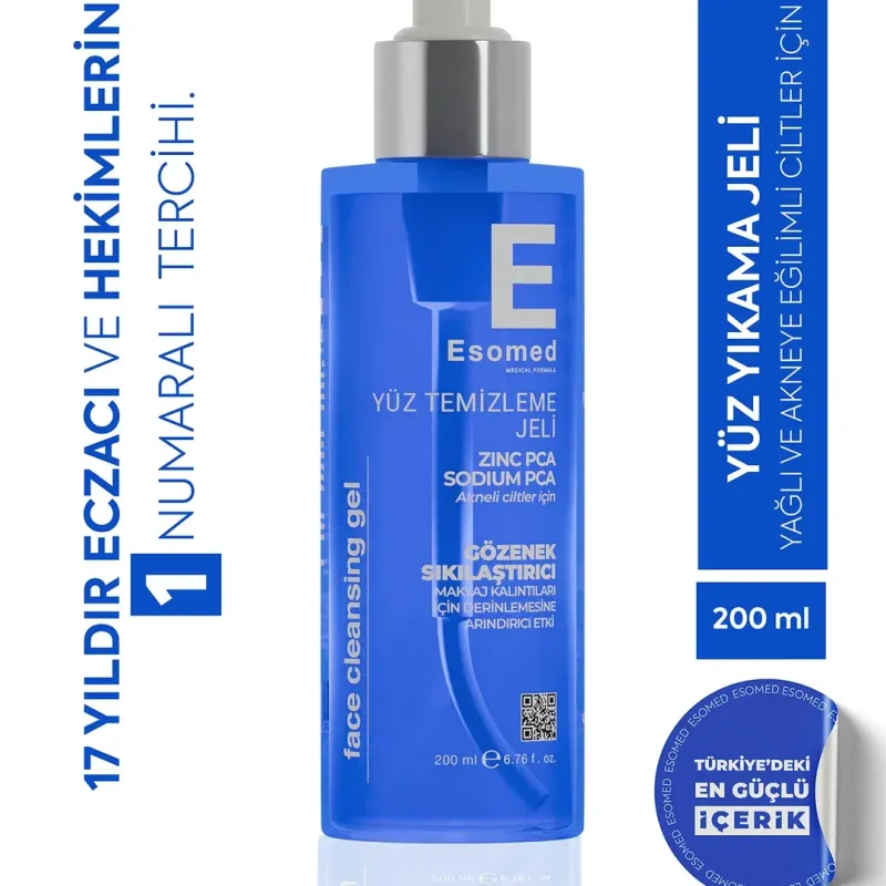 Esomed Akneli Cilt Temizleme Jeli 200 Ml