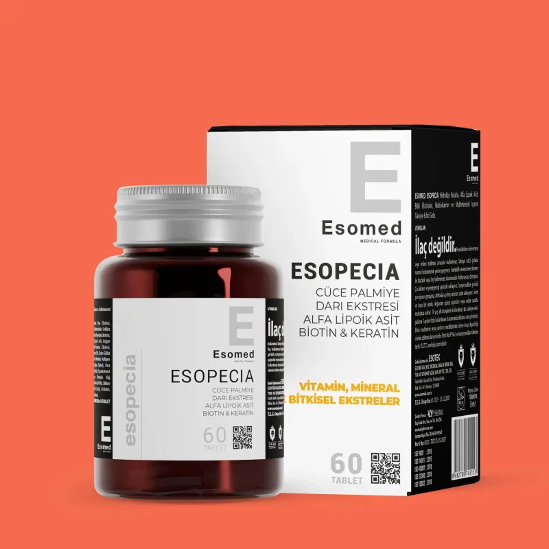 Esomed Especia Saç Ve Tırnak Güçlendirici 60 Tablet