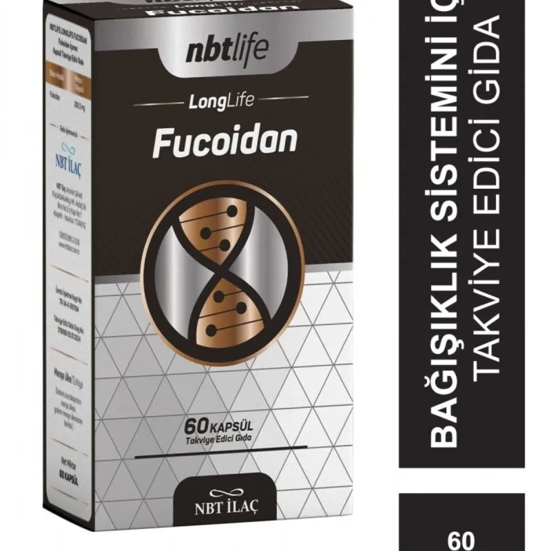 Nbt Life Fucoidan 60 Kapsül