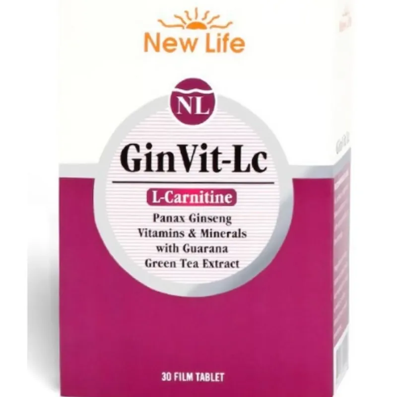 New'life Ginvit-lc 30 Tablet