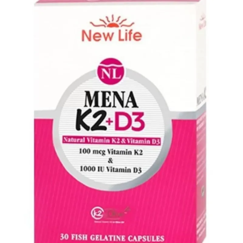 New_life Mena K2+d3 30 Kapsül