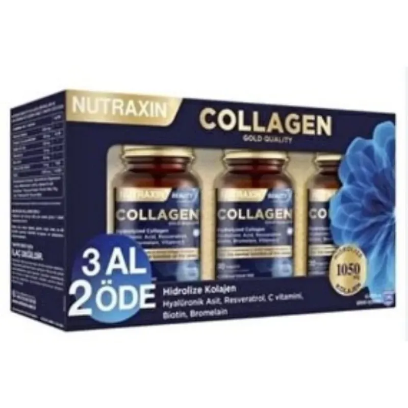 Nutraxin Beauty Gold Collagen 30 Tablet - 3 Al 2 Öde