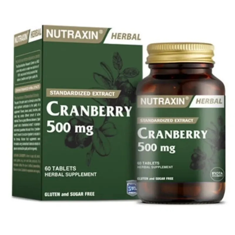 Nutraxin Cranberry 500mg 60 Tablet
