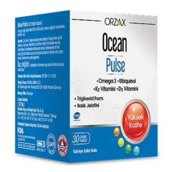 Ocean Pulse Balık Yağı 30 Kapsül