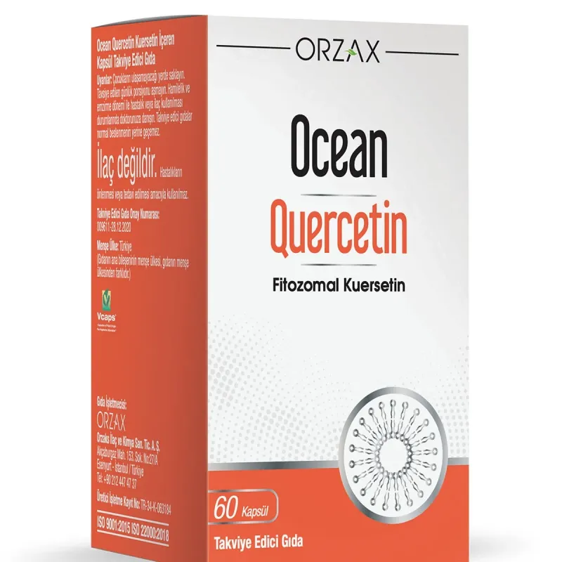 Ocean Quercetin 100 Mg 60 Kapsül