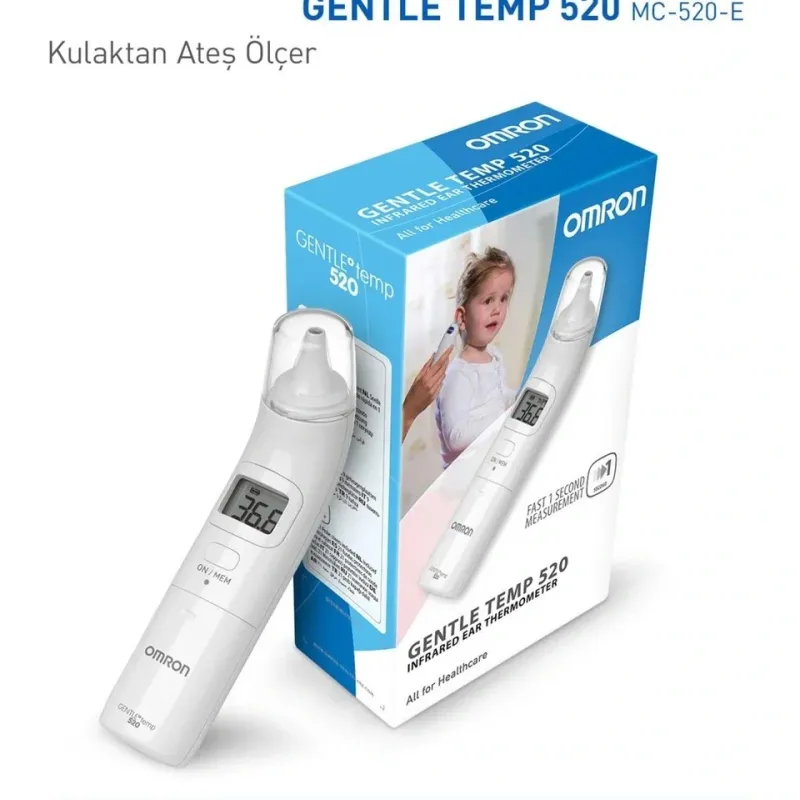 Omron Gentle Temp 520 Kulaktan Ateş Ölçer