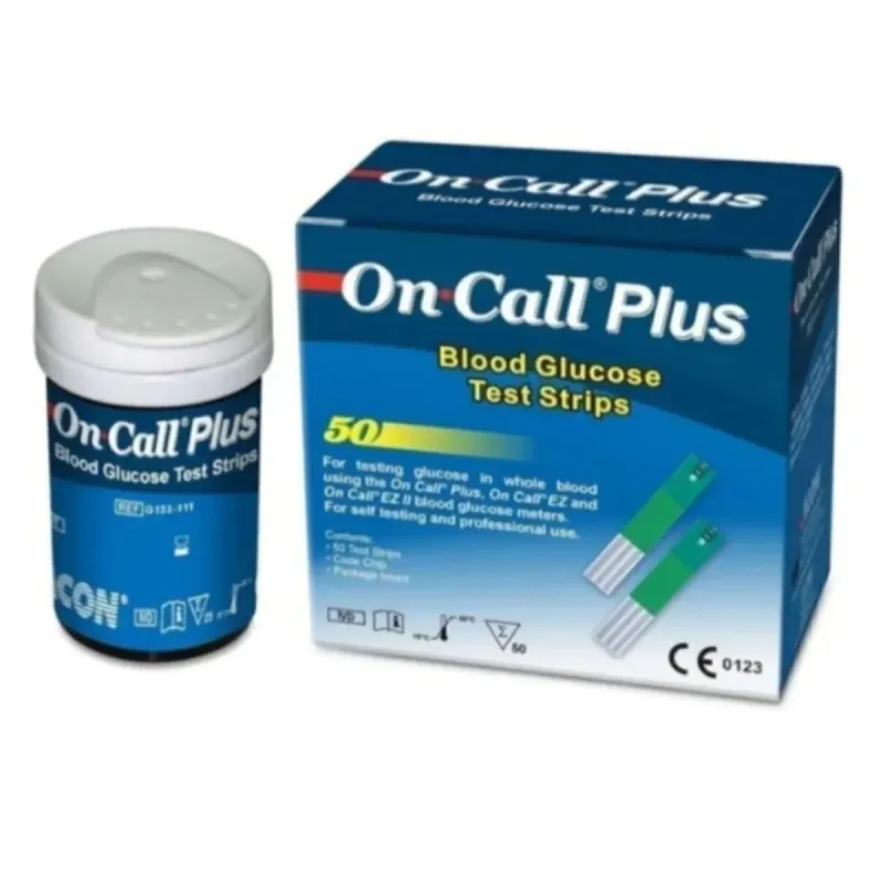 On Call Plus Kan Şekeri Test Stripi 50'li