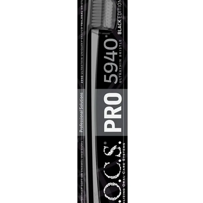 Rocs Pro 5940 Ultra Soft Diş Fırçası Siyah-siyah