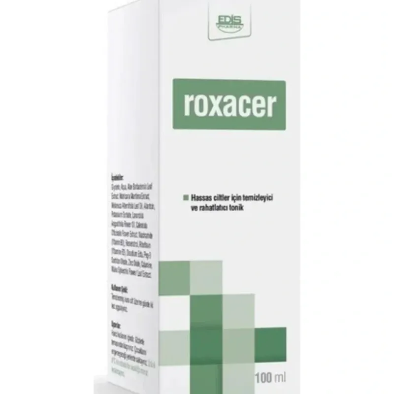Roxacer Hassas Ciltler İçin Temizleyici Ve Rahatlatıcı Tonik 100 Ml