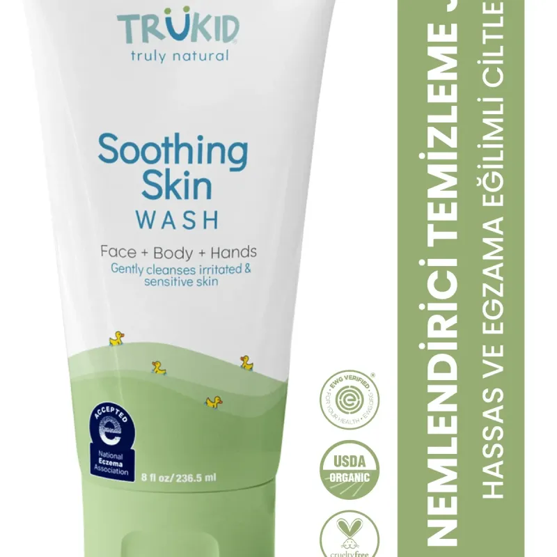 Trukid Soothing Skin Eczema Face Body Wash 236,5 Ml