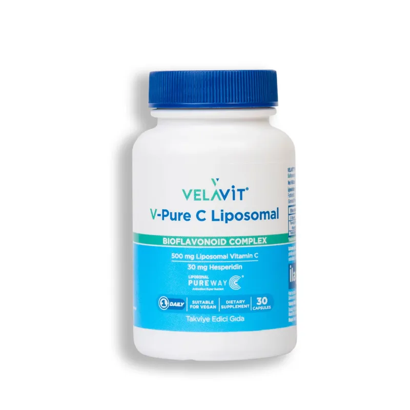 Velavit V-pure C Liposomal Bioflavonoid Complex 30 Kapsül