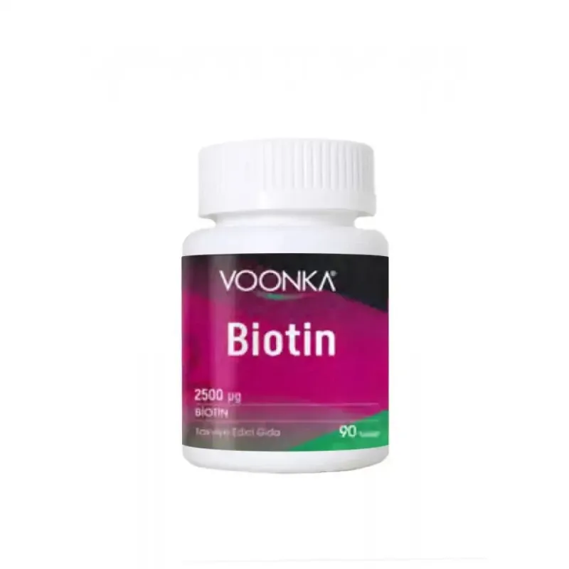 Voonka Biotin 2500 Mcg 90 Tablet