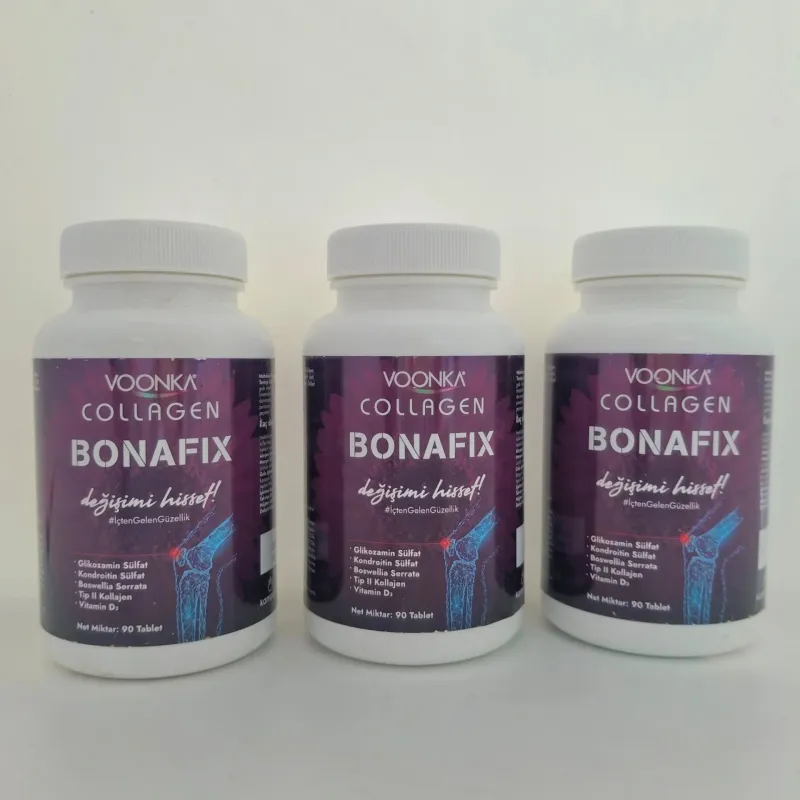 Voonka Bonafix 90 Tablet 3 Aylık Bone Paketi 90x3 270 Adet Tablet - Kofre