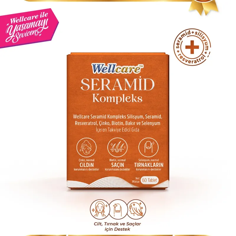 Wellcare Seramid Kompleks 60 Tablet
