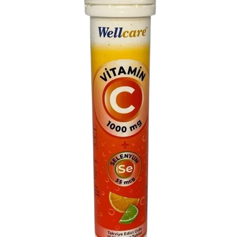 Wellcare Vitamin 1000 Mg + Selenyum 55 Mcg