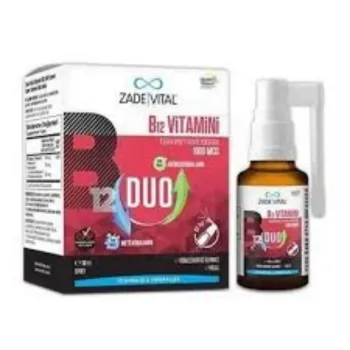Zade Vital B12 Vitamini Duo 1000 Mcg Sprey 10 Ml