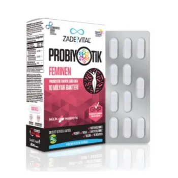 Zadevital Probiyotik Feminen 30 Sert Kapsül